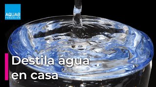 Destilación de AGUA en casa  Experimentos [upl. by Adne]