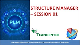 Teamcenter I Structure Manager 1 [upl. by Pirbhai290]