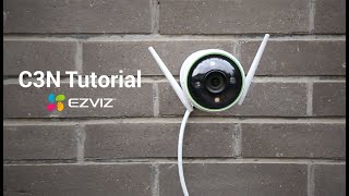 EZVIZ C3N  How to set up amp install C3N [upl. by Areit]