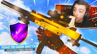 the GOLD quotMILANO 821quot 😍 ROAD TO DARK MATTER  Black Ops Cold War Dark Matter Camo DM Ultra [upl. by Holofernes949]