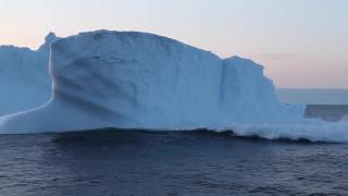 Iceberg Collapse in the Denmark Strait [upl. by Analram]