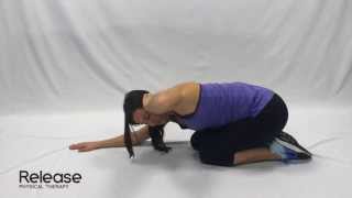 Thoracic Rotation Exercise for Upper Back [upl. by Daniella]