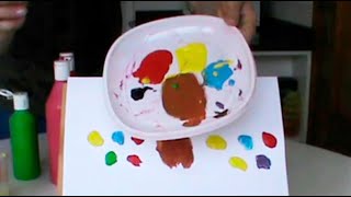 Cómo hacer color marrón Nuevo canal Pintar con Marta [upl. by Neukam733]