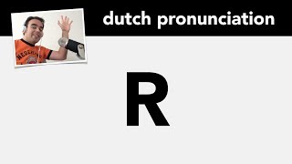 Dutch pronunciation the letter R  Nederlandse uitspraak alfabet R [upl. by Atelokin789]