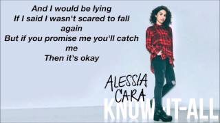 Im Yours  Alessia Cara LYRICS [upl. by Nnadroj]