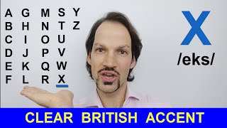 How To Pronounce The English Alphabet BRITISH PRONUNCIATION [upl. by Phipps]