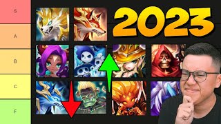 UPDATED 2A Tier List In Summoners War 2023 [upl. by Reilamag389]