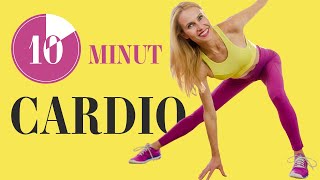 ⏱ 10 minut CARDIO  Odchudzanie  BEZ SPRZĘTU  Ola Żelazo [upl. by Intosh791]