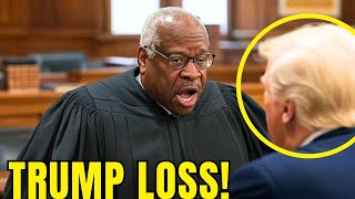 Trump PISSED at CLARENCE THOMAS After COURT LOSS Today [upl. by Narih]