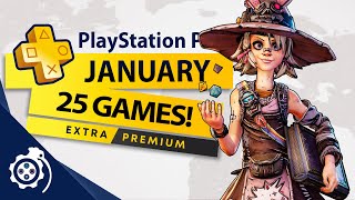 PlayStation Plus Extra  January 2024 PS [upl. by Pesek69]