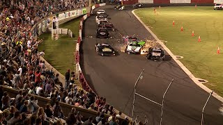 BOWMAN GRAY STADIUM  STREET STOCK MAYHEM  81322 [upl. by Enailuj]