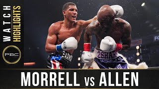 Morrell vs Allen HIGHLIGHTS August 8 2020  PBC on FOX [upl. by Bobker148]