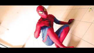 Cosplay Fight Club Catwoman vs Spiderman [upl. by Ttenrag]