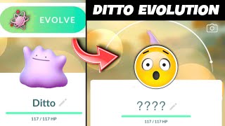 😯 evolving ditto in pokemon go  Ditto evolution pokemon go [upl. by Reve]