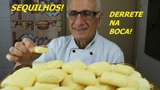 SEQUILHOS BISCOITO DE MAIZENA QUE DERRETE NA BOCA [upl. by Shaia]