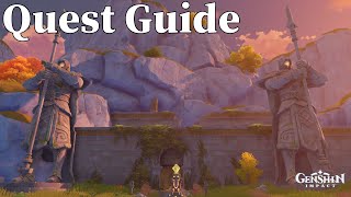 Genshin Impact Luhua Landscape Quest Guide [upl. by Ordnaxela136]