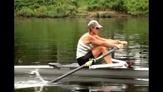 Natural Rowing Technique Demonstrated by Charlotte Hollings [upl. by Grantham631]