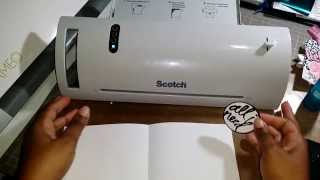 Using the Scotch Laminator for Foiling and Project [upl. by Wyatt731]