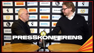 Presskonferens Brynäs  Almtuna [upl. by Armmat]