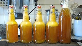 Beginners Guide To Fermentation Bottling  Flavoring Kombucha [upl. by Bowler]