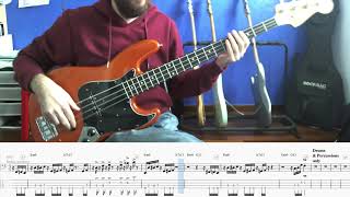 TRSCR 9 Colibrì Incognito Bass Cover  Walkthrough with Notation amp Tab [upl. by Wini]