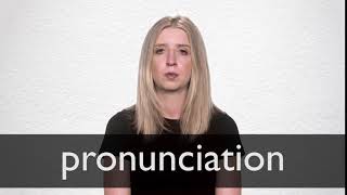 How to pronounce PRONUNCIATION in British English [upl. by Ibot262]