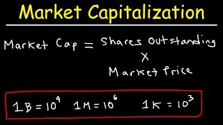 Market Capitalization of Stocks [upl. by Penni]