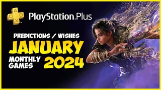 PS PLUS JANUARY 2024 Games Predictions [upl. by Summons496]