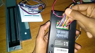 Zkteco F18 Time attendance access control Full installation Part2 [upl. by Kolva]