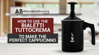 How to Use the Bialetti Tuttocrema Milk Frother [upl. by Sancho]