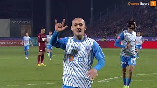 REZUMAT  CFR Cluj  Univ Craiova 12 Start nebun de playoff oltenii vin la 4 puncte de FCSB [upl. by Nnylkoorb]