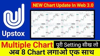 Upstox Chart Layout  Multiple Chart Setting In Upstox  Upstox Trading [upl. by Trilby]