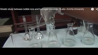 Kinetics Study on the Reaction between Iodide Ions and Hydrogen Peroxide  MeitY OLabs [upl. by Duvall]