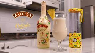 Baileys Colada Cocktail BlendJet Recipe [upl. by Akir302]