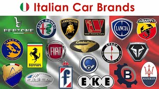 Italian Cars  Top 30 Italian car Brands [upl. by Worthington313]