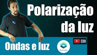 Física  Ondas e luz Polarização da luz [upl. by Ojoj901]