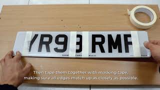 How to change a number plate [upl. by Vivien183]