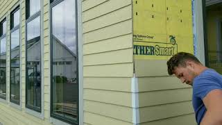 INSTALLING ALUMINUM SIDING CORNERS [upl. by Gillan550]