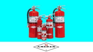 Amerex Halotron Extinguisher [upl. by Ayrb]