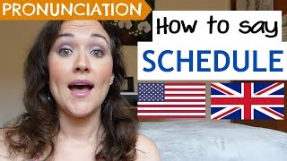 How to Pronounce SCHEDULE US UK amp Australian pronunciation [upl. by Holden]