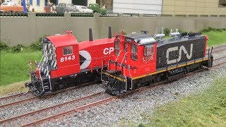 Rapido HO Scale SW1200RS Locomotive  CN CP [upl. by Vahe]