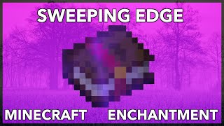 Minecraft Sweeping Edge Enchantment What Does Sweeping Edge Enchantment Do In Minecraft [upl. by Anitsahs390]