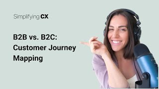 The Difference Between B2C and B2B Customer Journey Mapping [upl. by Keeler]