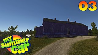 My Summer Car  Ep 3  Haunted Mansion Exploration [upl. by Alded]