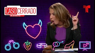 ESPECIAL DE CASOS SEXUALES RAROS 😈🦓🤭  Caso Cerrado  Telemundo [upl. by Anihsat727]