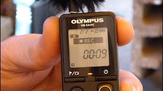 OLYMPUS VN541PC THE SOUND TEST [upl. by Arly132]