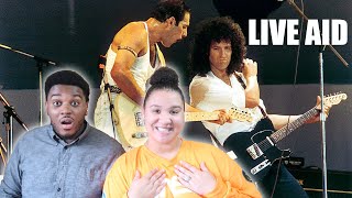 Queen  Live Aid Reaction with 16 year old [upl. by Celestyna743]