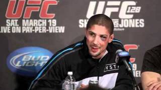 Brendan Schaub Talks Win Over Cro Cop at UFC 128  MMA Weekly News [upl. by Troxell]