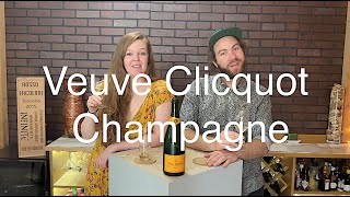 Tasting Wine reviews Veuve Clicquot Champagne [upl. by Joell]