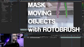 Get Started with After Effects  Mask a Moving Object with Rotobrush [upl. by Hafirahs]